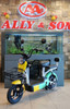 ELECTRIC BIKE XIAO MI DOU 3-SPEED WITH MIRRORS, TURN SIGNALS, ALARM AND CHARGER EBIKE