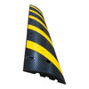 SPEED BUMP RUBBER 72" X 12" X 1 3/4" BLACK & YELLOW WOTECT HSJ-SBR183030