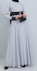 Dress Evening Lined Chiffon Black Sequin Grey / Brown