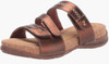 Footwear Women Clarks Roseville Bay Flat Sandal Metallic / Red