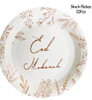Eid / Ramadan Plate  / Cup Napkin Rose Gold