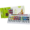 ARTIST PAINT ACRYLIC 12 COLOURS PACK KEEP SMILING 7112A