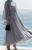 Dress Evening Grey  / Lilac / Pink