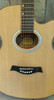 GUITAR JEAN PAUL JPCXS50CET-MN MATT NATURAL 39" ACOUSTIC ELECTRIC CUTAWAY STEEL STRINGS