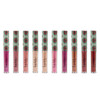 Makeup Lip Gloss Nicole Miller 10 Pack Shimmery Lip Glosses for Women and Girls, Long Lasting Color Lip Gloss Set with Rich Varied Colors (Green)