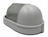 BULK HEAD FIXTURE FITZGERALD 60W OVAL WHITE 187  11" x 6.5"