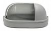 BULK HEAD FIXTURE FITZGERALD 60W OVAL WHITE 187  11" x 6.5"