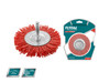 WIRE NYLON BRUSH WHEEL 3" TOTAL TAC34035 WITH SHANK