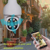 SECURITY CAMERA WIFI SMART LIGHT BULB TUYA