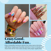 Nail Beetles Gel Polish Kit w/lamp Pastels / Nude