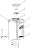 WATER DISPENSER WHIRLPOOL WK5053Q TABLE MODEL