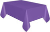 PARTY PLASTIC TABLE COVER 54" X 108" 137CM X 274CM REUSABLE HEAVY DUTY