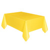 PARTY PLASTIC TABLE COVER 54" X 108" 137CM X 274CM REUSABLE HEAVY DUTY