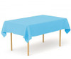 PARTY PLASTIC TABLE COVER 54" X 108" 137CM X 274CM REUSABLE HEAVY DUTY