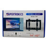 TV WALL BRACKET 14"-42" W01 SUPERTRONICS TV WALL MOUNT