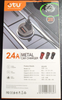 CHARGER CAR OTU C05 METAL CAR CHARGER 2.4A 2USB FAST CHARGING