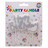 PARTY BIRTHDAY CANDLE GLITTER HPZP0064