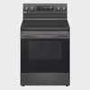 STOVE 5 BURNER LG 30" LREL6323D ELECTRIC WITH AIR FRYER SMART WIFI TRUE CONVECTION EASY CLEAN