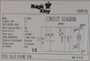 COOLER DISPLAY MAGIC KING SC-358LP 12.6CF