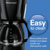 COFFEE MAKER HAMILTON BEACH 49316RG BLACK
