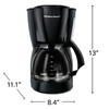 COFFEE MAKER HAMILTON BEACH 49316RG BLACK