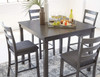 Dining Set Signature Design by Ashley Bridson 5 Piece Counter Height