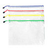 Stationery Bag Pouch Mesh Document Storage Zipper