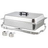 FOOD WARMER CHAFING WINCO C-4080 STAINLESS STEEL