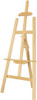 EASEL STAND ONLY 145cm WOOD FRAME UNPAINTED