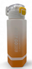 WATER BOTTLE 6662P TWO TONE PLASTIC 800ML 8 X 22.8CM LARGE / Green Cap