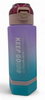 WATER BOTTLE 6662P TWO TONE PLASTIC 800ML 8 X 22.8CM LARGE / Green Cap