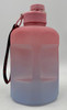 WATER BOTTLE 8025 TWO TONE PLASTIC 2200ML 14 X 26CM EXTRA LARGE