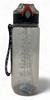 WATER BOTTLE 2252 CLEAR PLASTIC 800ML 7 X 23.2CM LARGE / White / Black / White / Pink
