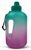 WATER BOTTLE YT-9915 TWO TONE PLASTIC 2200ML 15 X 28.5CM EXTRA LARGE