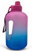 WATER BOTTLE YT-9915 TWO TONE PLASTIC 2200ML 15 X 28.5CM EXTRA LARGE