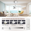 FAN 52" CEILING REIGA YFT-7062-WH WHITE