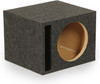 SPEAKER BOX CAR 12" EMPTY BVHD-112C HEAVY DUTY L VENTED ENCLOSURE WITH 1" FACE PIPEMAN'S