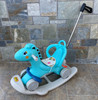 TOY CAR PUSH TYPE RIDE ON WITH HORSE ROCKER 618