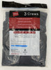 Men Hanes T-Shirt Black 3pack Tagless ComfortSoft (Generic)