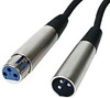 LEAD XLR MALE TO XLR FEMALE 20' MC-20-20 STUDIO Z
