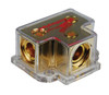 POWER DISTRIBUTION BLOCK CAR PB-1020 1-0 OR 4 IN TO 2-0 OR 4 OUT AUDIO PIPE