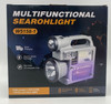 TORCH LIGHT LED W5158-1 RECHARGEABLE SOLAR MOSQUITO ZAPPER MULTIFUNCTIONAL SEARCHLIGHT