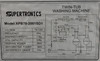 WASHING MACHINE SUPERTRONICS XPB70-2001SD1
