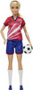 Toy Barbie Doll Soccer Player Brunette  / Blonde