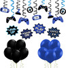 PARTY Decor Kit 16 Guests Video Game / Halloween / Video Game Blue