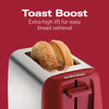 TOASTER 2 SLICE HAMILTON BEACH 22623 RED