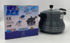 PRESSURE COOKER ICE AGE 8LT IAP-8 / Black / Parrot Green / Red Glossy