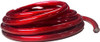 POWER CABLE CAR 0G PW-0-100 YDS RED AUDIO PIPE SOLD PER YARD