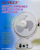 FAN 12" DESK SANKEY RECHARGEABLE FN-12BATR