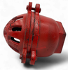 WATER PUMP FOOT VALVE 3" METAL RED STRAINER HEAVY DUTY